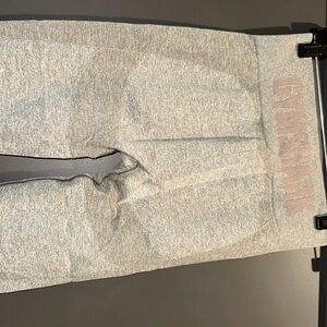 Gymshark light green with pink font across the back leggings size M- worn once